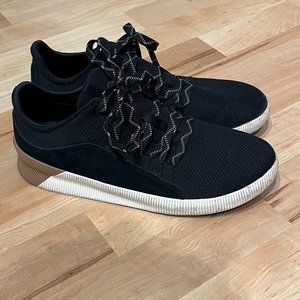 Sorel Womens Low Sneakers Black Size 10